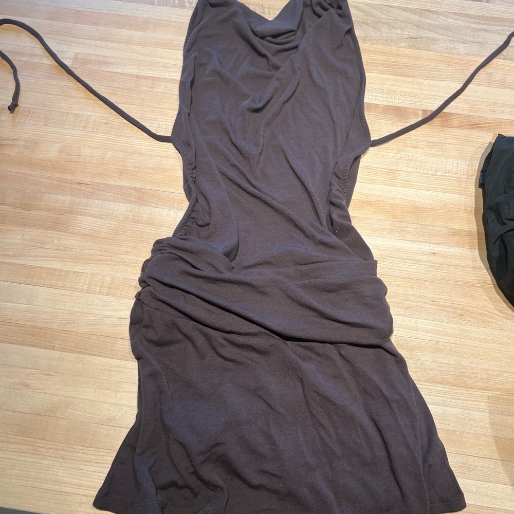 Free people Good Feels Cowl-Neck Mini Size SMALL - NWT